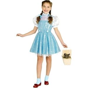 NWT Dorothy Wizard of OZ Halloween Costume Cosplay Child's Small 3-4 Years New